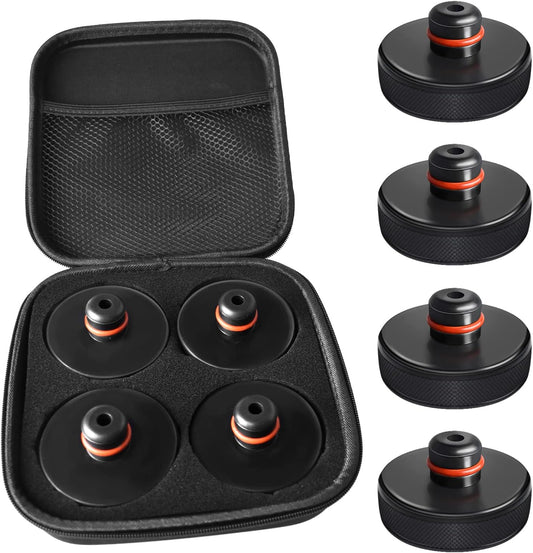 TESSY Lifting Jack Pad for Tesla Model 3/S/X/Y, 4 Pucks with Storage Case, Accessories for Tesla Vehicles