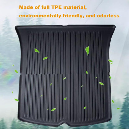 Tesla Model Y Front Trunk Mats & Rear Trunk Mats, TPE Waterproof All-Weather Protect Cargo Liner Compatible with 2021-2024 Tesla Model Y
